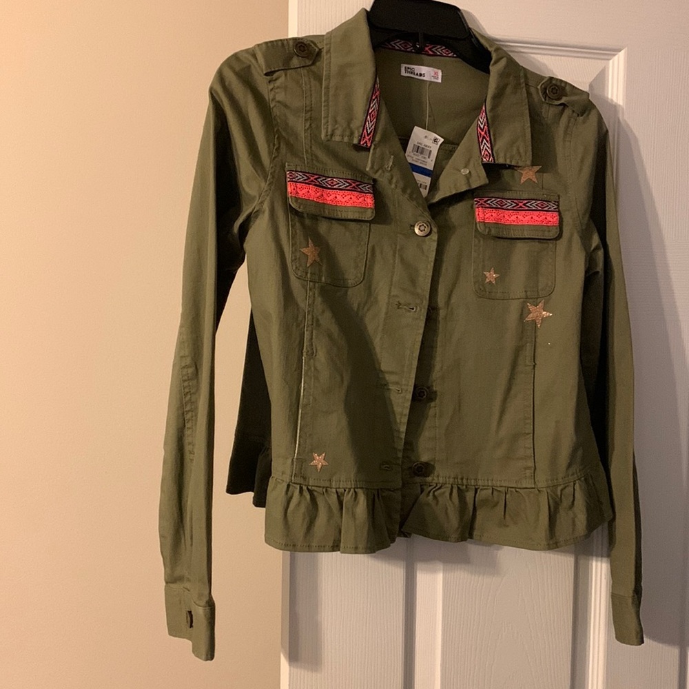 Epic Threads Sail Away July Kids Jacket Green